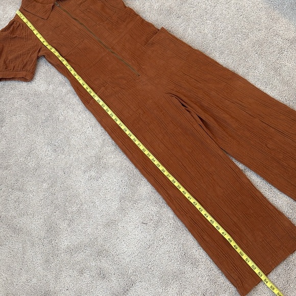 THE ODELLS Tamil Jumpsuit | Size 8 | Cardamom | Sold at Anthropologie - Picture 7 of 8